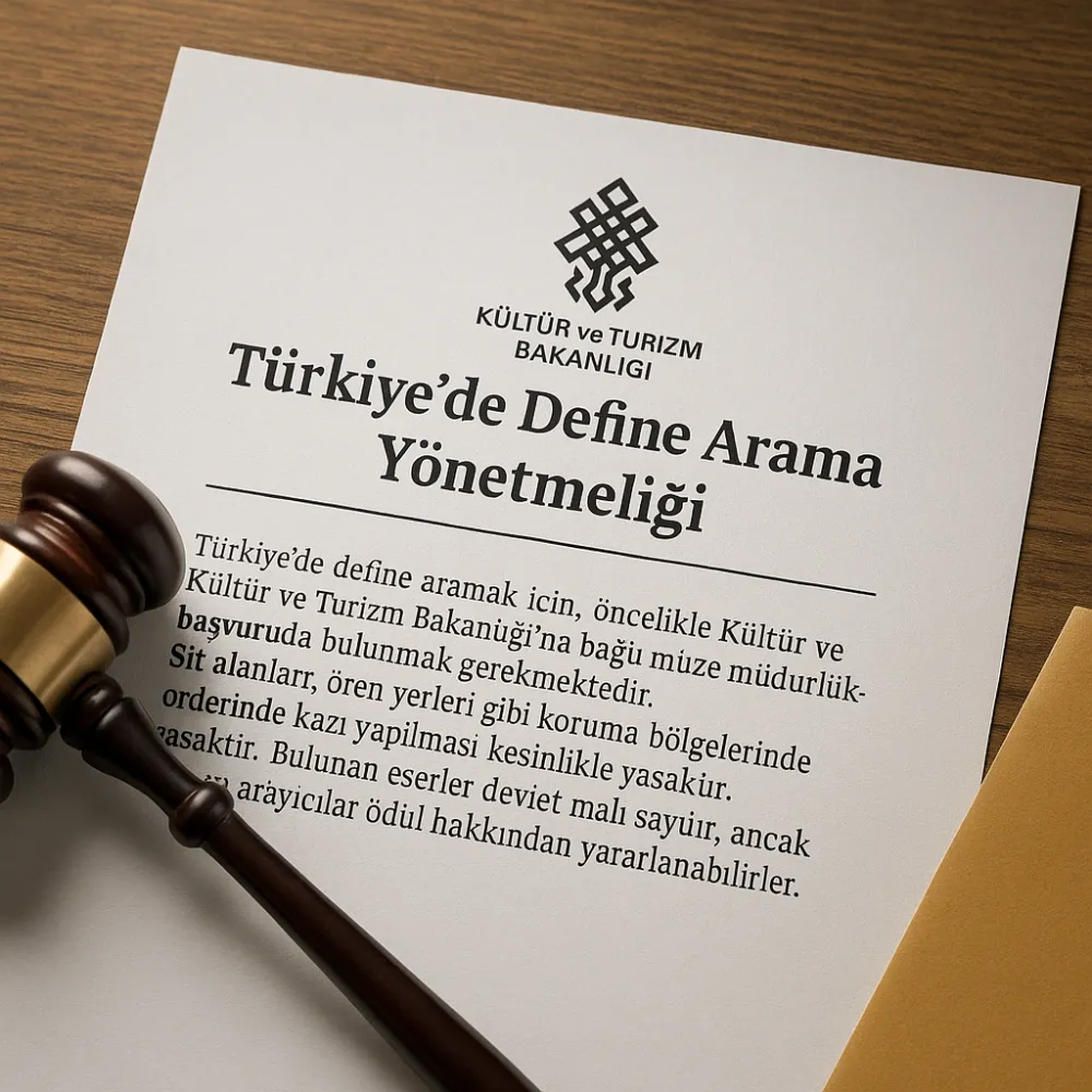 Türkiye’de Define arama yönetmeliği